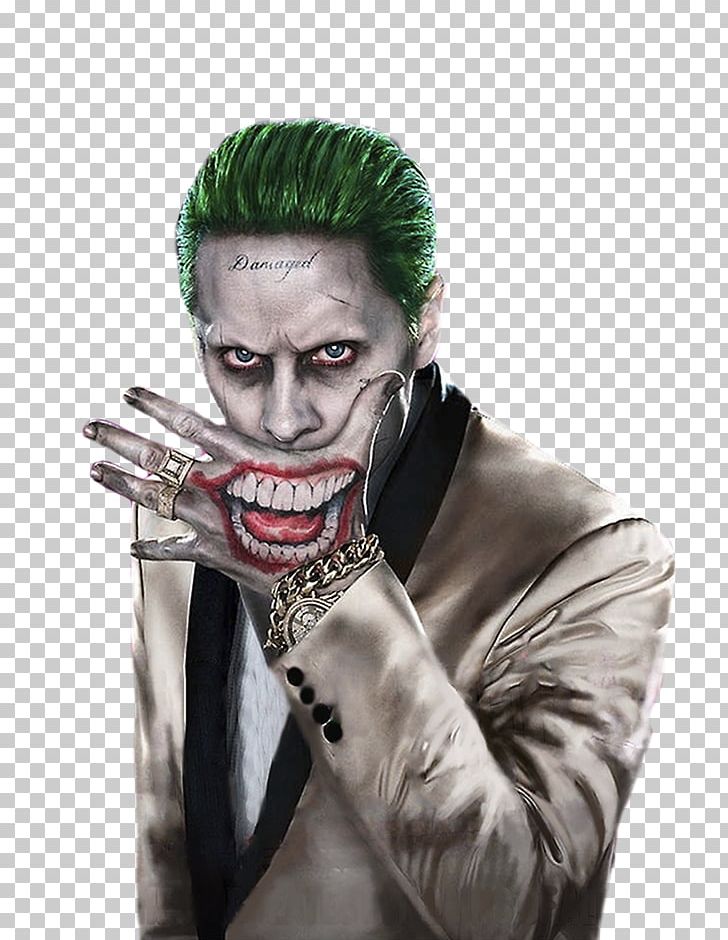 Jared Leto Joker Batman Harley Quinn Robin Png Clipart