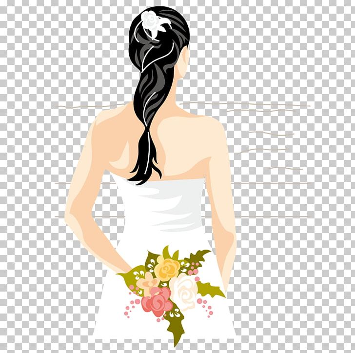 Bride Contemporary Western Wedding Dress Marriage PNG, Clipart, Arm, Back, Brides, City Silhouette, Falling In Love Free PNG Download