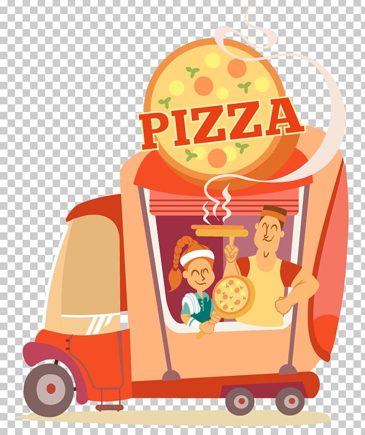 Pizza Fast Food Food Truck Png Clipart Cartoon Clip Art