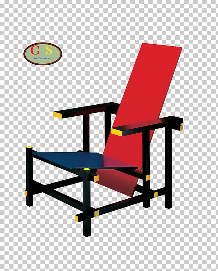 Red And Blue Chair Zig-Zag Chair Furniture De Stijl PNG, Clipart, Angle, Architect, Artist, Cassina Spa, Chair Free PNG Download
