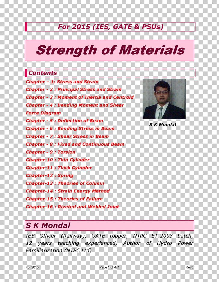 Strength Of Materials A Textbook Of Fluid Mechanics And Hydraulic Machines A Textbook Of Engineering Mechanics (SI Units) PNG, Clipart, Advertising, Applied Mechanics, Area, Book, Brand Free PNG Download