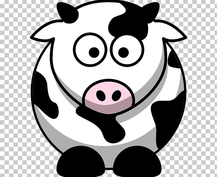 Cattle Cartoon PNG, Clipart, Artwork, Black, Black And White, Black Cow, Bull Free PNG Download