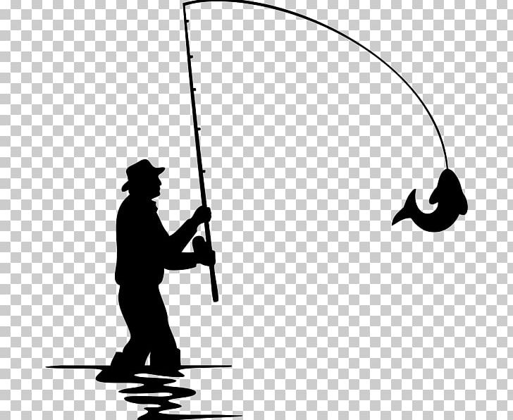 Fly Fishing Silhouette PNG, Clipart, Angle, Area, Black, Black And White, Drawing Free PNG Download