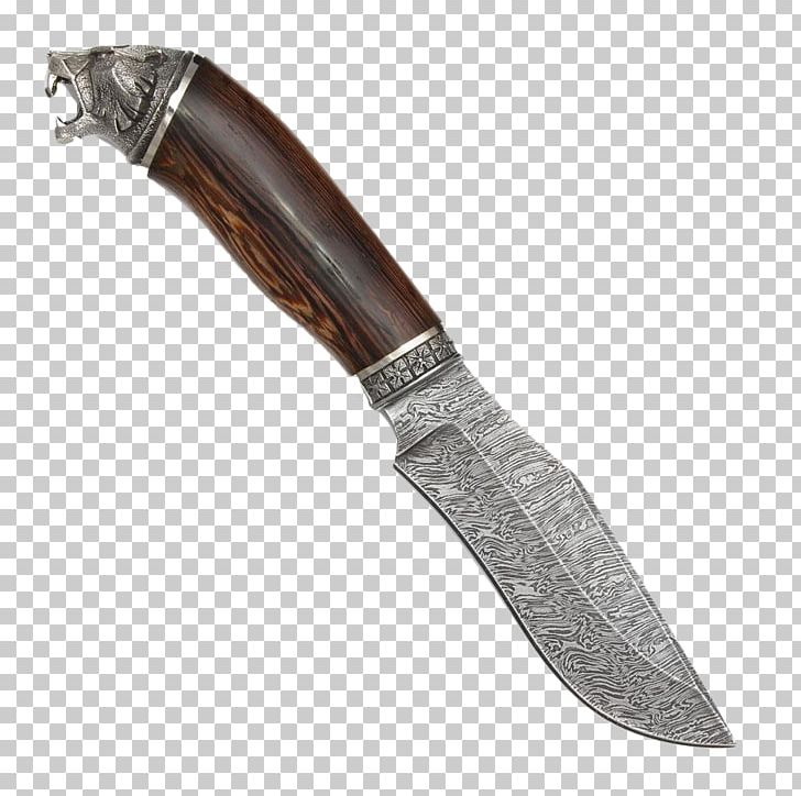 Bowie Knife Hunting Knife Throwing Knife Utility Knife PNG, Clipart, Blade, Cold Weapon, Dagger, Damascus Steel, Flower Pattern Free PNG Download