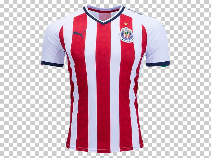 C.D. Guadalajara Chivas USA 2017–18 Liga MX Season Copa MX T-shirt PNG, Clipart, Active Shirt, Apertura And Clausura, Chivas Usa, Clothing, Collar Free PNG Download