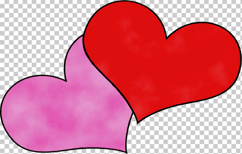 Heart Pink Red Love Heart PNG, Clipart, Heart, Love, Magenta, Paint, Pink Free PNG Download