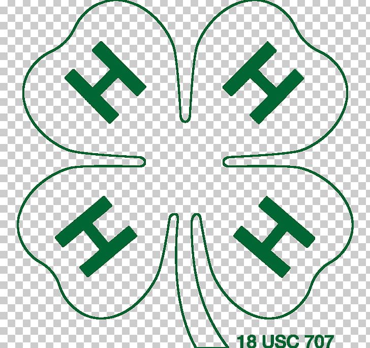 4-H White Clover Institute Of Food And Agricultural Sciences Decal PNG, Clipart, 4 H, Agriculture, Angle, Area, Clover Free PNG Download