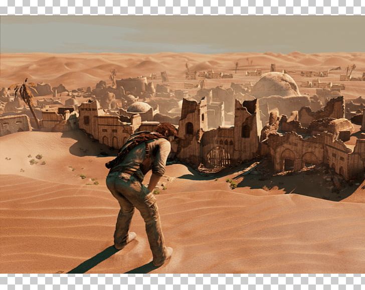 Uncharted 3: Drake's Deception Uncharted: Drake's Fortune Uncharted 2: Among Thieves Starhawk PlayStation 3 PNG, Clipart, Aeolian Landform, Game, Gameplay, Gaming, Landscape Free PNG Download