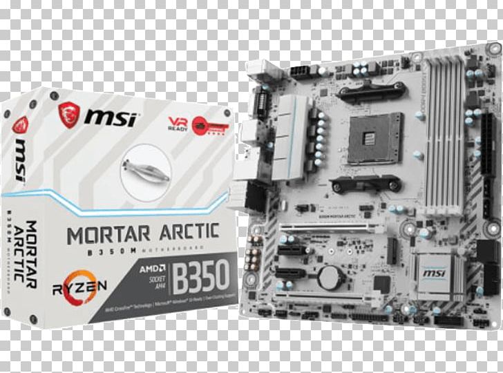 Socket AM4 MicroATX Motherboard Micro-Star International Ryzen PNG, Clipart, Atx, B 350, Central Processing Unit, Comp, Electronic Device Free PNG Download