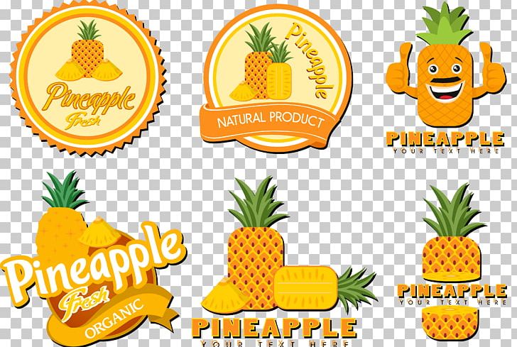 Pineapple Vegetarian Cuisine Shape Set Icon PNG, Clipart, Aggregate, Ananas, Auglis, Banner, Bromeliaceae Free PNG Download