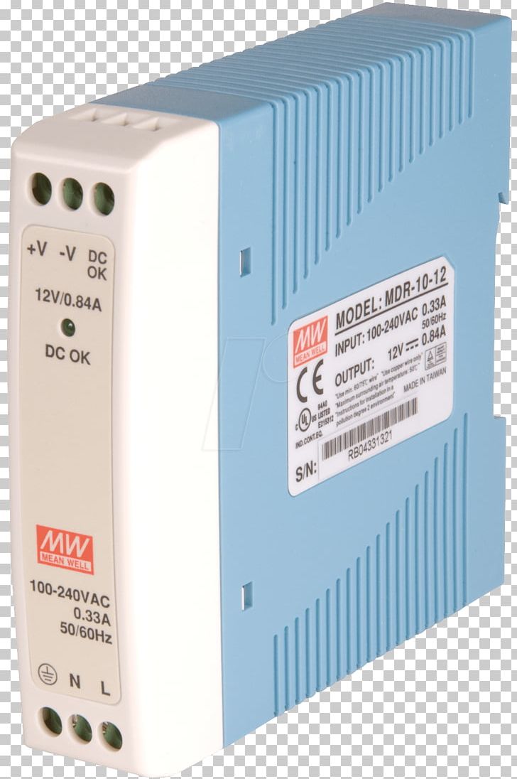Power Converters Power Supply Unit DIN Rail Switched-mode Power Supply Direct Current PNG, Clipart, Acdc Receiver Design, Electric Current, Electronic Device, Electronics, Electronics Accessory Free PNG Download
