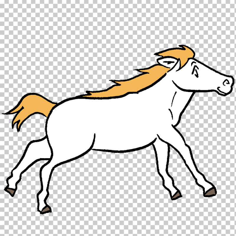 Mustang Line Art Animal Figurine Cartoon Snout PNG, Clipart, Animal Figurine, Cartoon, Cartoon Horse, Cute Horse, Horse Free PNG Download