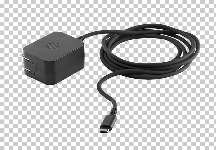 Hewlett-Packard Battery Charger Laptop AC Adapter USB-C PNG, Clipart, Ac Adapter, Adapter, Battery Charger, Brands, Cable Free PNG Download