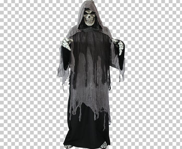 Death Robe Halloween Costume Clothing PNG, Clipart, Black And White, Cape, Cloak, Clothing, Costume Free PNG Download