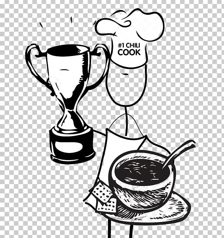 Chili Con Carne 9th Annual Chili Cook-Off Cooking PNG, Clipart, Artwork, Black And White, Chili Con Carne, Coffee Cup, Competition Free PNG Download