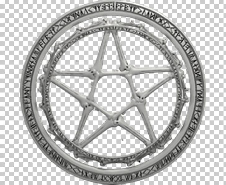 Pentagram Pentacle Witchcraft PNG, Clipart, Art, Bicycle Part, Bicycle Wheel, Black And White, Circle Free PNG Download