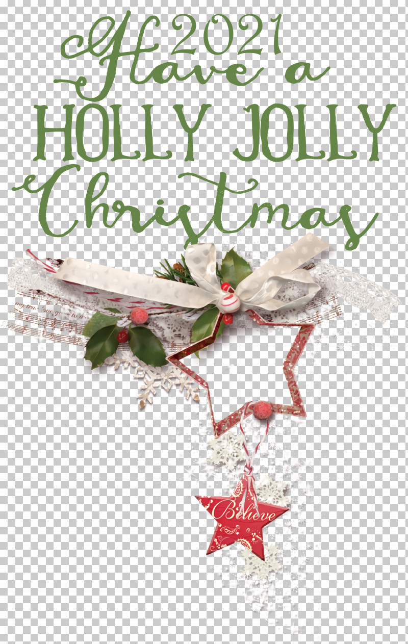 Holly Jolly Christmas PNG, Clipart, Bauble, Christmas Day, Christmas Decoration, Christmas Gift, Drawing Free PNG Download