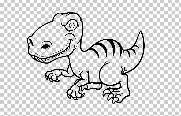 Velociraptor Triceratops Tyrannosaurus Rex Spinosaurus Stegosaurus PNG, Clipart, Animal, Animal Figure, Artwork, Black, Black And White Free PNG Download