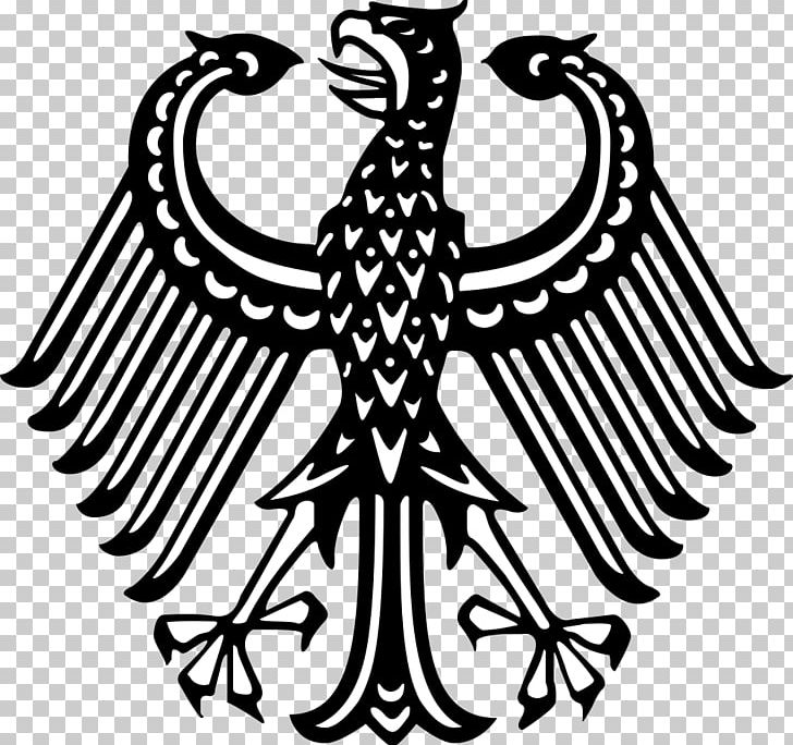 Weimar Republic Coat Of Arms Of Germany Eagle German Empire PNG, Clipart, Animals, Artwork, Beak, Bird, Bird Of Prey Free PNG Download