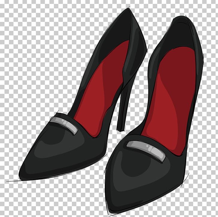 High-heeled Footwear Dress Shoe PNG, Clipart, Accessories, Background Black, Black, Black Background, Black Board Free PNG Download