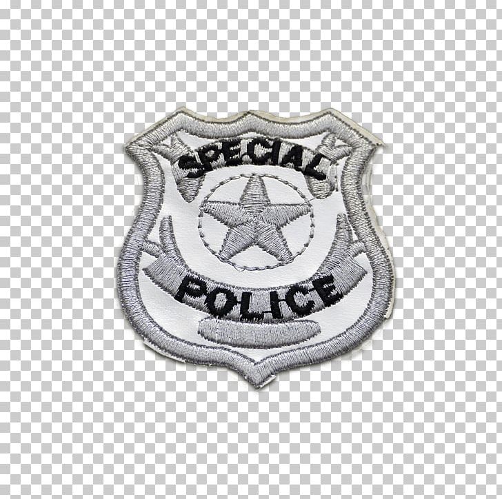 Embroidered Patch Police Logo Badge Silver PNG, Clipart, Badge, Biker, Blue, Brand, Emblem Free PNG Download