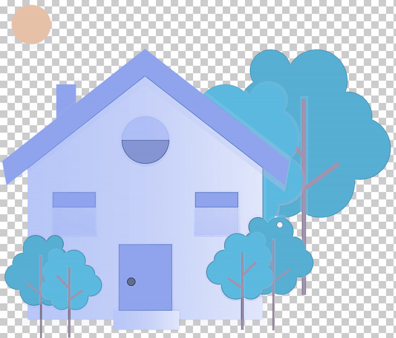 House Home PNG, Clipart, Blue, Home, House, Line, Real Estate Free PNG Download
