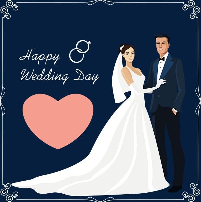 Groom Bride Wedding Material PNG, Clipart, Bride Clipart, Cartoon, Couple, Groom Clipart, Invitations Free PNG Download