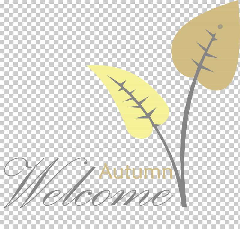 Welcome Autumn PNG, Clipart, Leaf, Line, Logo, Meter, Peace Free PNG Download