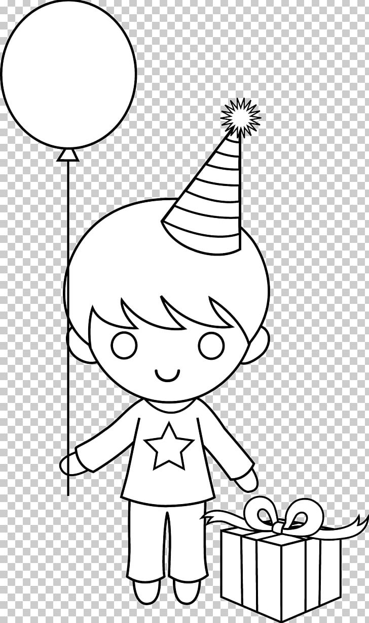 Coloring Book Birthday Child Gift PNG, Clipart, Art, Balloon, Birthday, Black, Black And White Free PNG Download