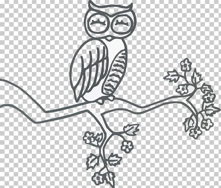 Black-and-white Owl PNG, Clipart, Animals, Art, Artwork, Beak, Bird Free PNG Download