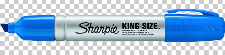 Plastic Permanent Marker Sharpie Marker Pen Metal PNG, Clipart, Auto Part, Barrel, Blue, Chisel, Cylinder Free PNG Download