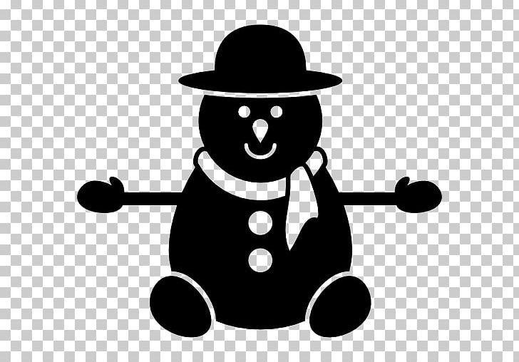 Snowman Computer Icons PNG, Clipart, Artwork, Black, Black And White, Bonnet, Christmas Free PNG Download