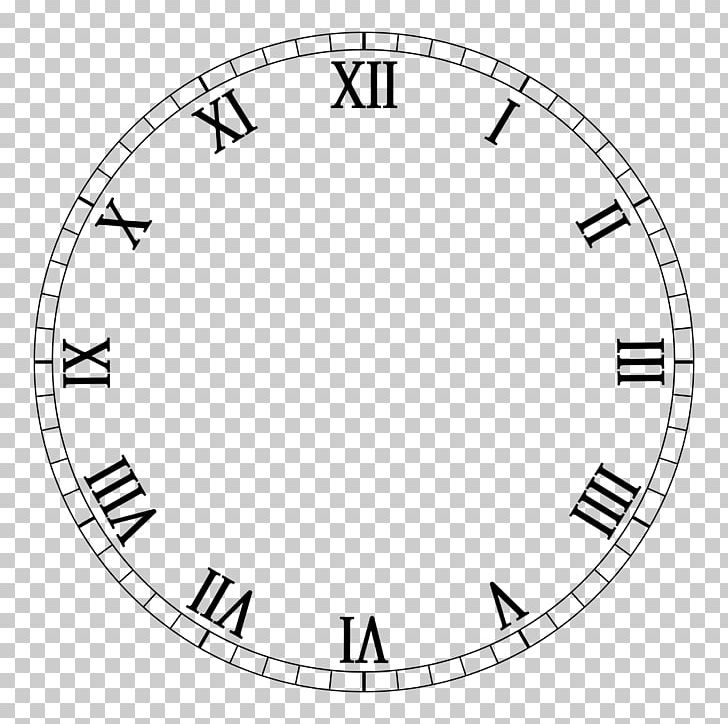 Clock Face Roman Numerals Digital Clock Movement PNG, Clipart, Angle, Area, Black And White, Circle, Clock Free PNG Download