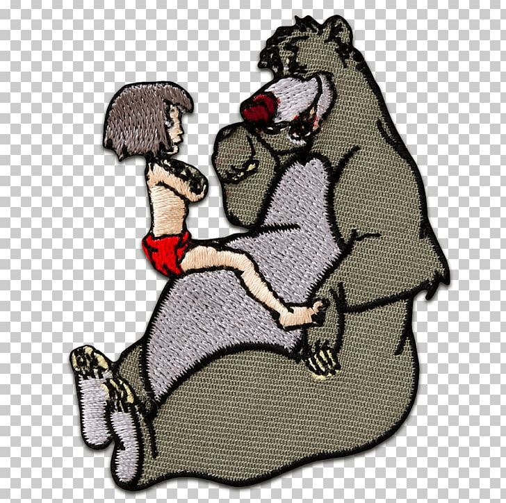 The Jungle Book Baloo Mowgli Embroidered Patch Comics PNG, Clipart,  Applique, Art, Baloo, Bear, Carnivoran Free