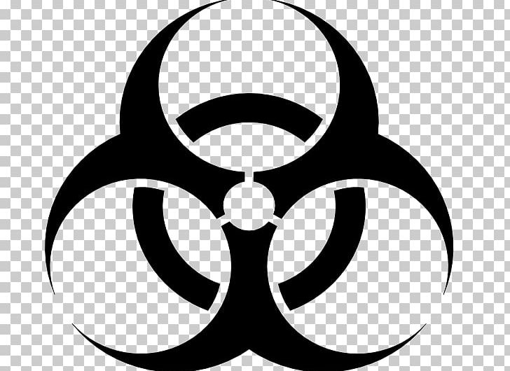 Biological Hazard Symbol Sign Inferno PNG, Clipart, Area, Artwork, Biological Hazard, Black, Black And White Free PNG Download