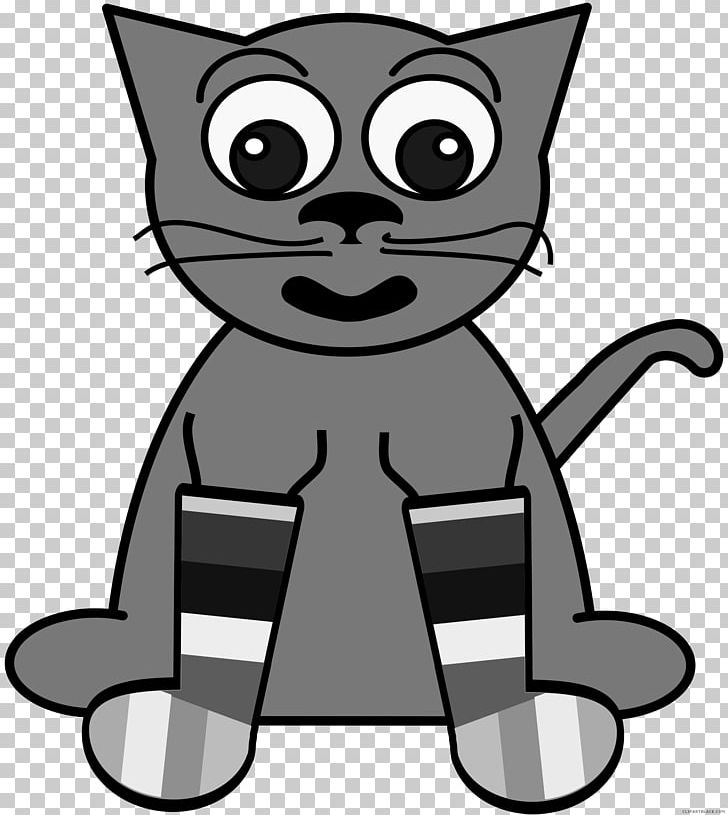 Graphics Sock Free Content Pink Cat PNG, Clipart, Animal, Artwork, Black, Black And White, Carnivoran Free PNG Download