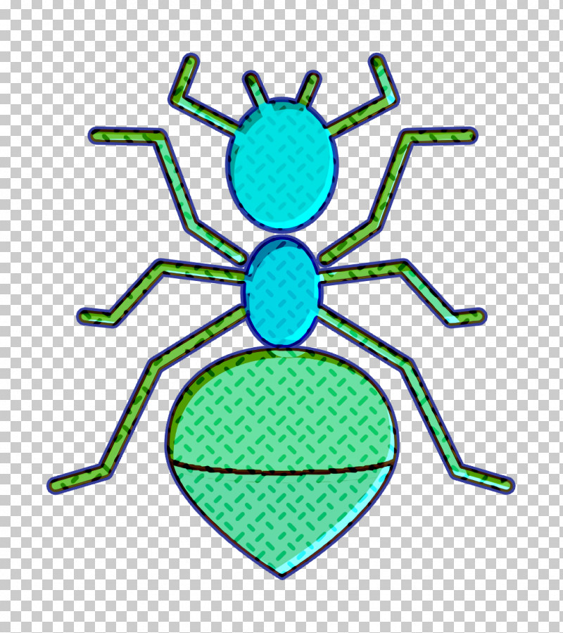 Insects Icon Ant Icon PNG, Clipart, Ant Icon, Green, Insects Icon, Line, Symmetry Free PNG Download
