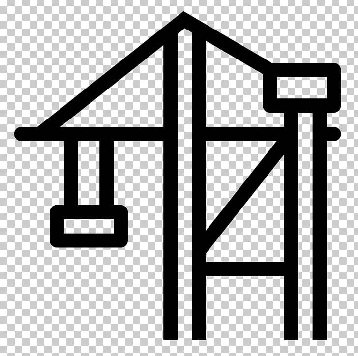 Container Crane Computer Icons Architectural Engineering Rubber Tyred Gantry Crane PNG, Clipart, 25 De Abril Bridge, Angle, Architectural Engineering, Area, Black And White Free PNG Download