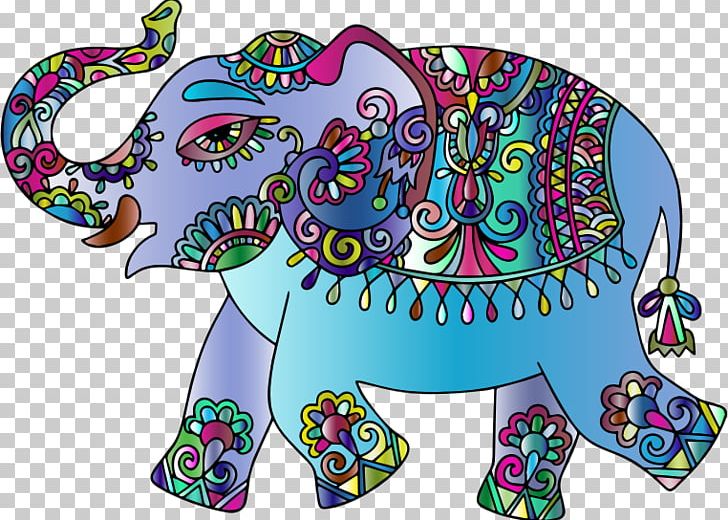 Indian Elephant Pachydermata PNG, Clipart, Animals, Art, Asian Elephant, Color, Elephant Free PNG Download