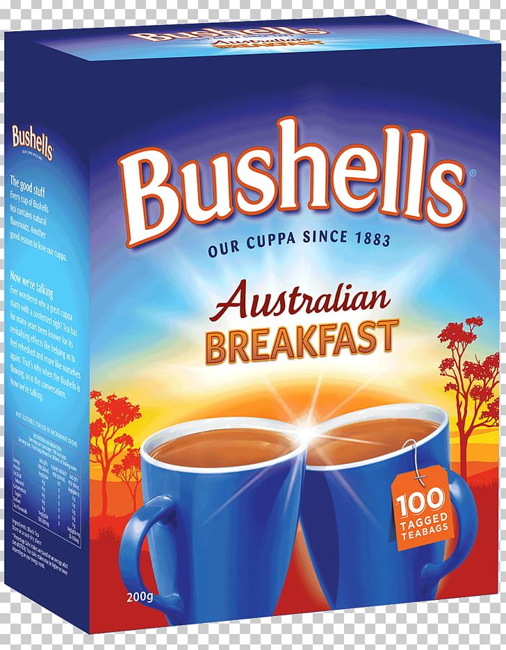 Tea Bag Instant Coffee English Breakfast Tea Bushells PNG, Clipart, Aussie, Bag, Black Tea, Brand, Bushells Free PNG Download