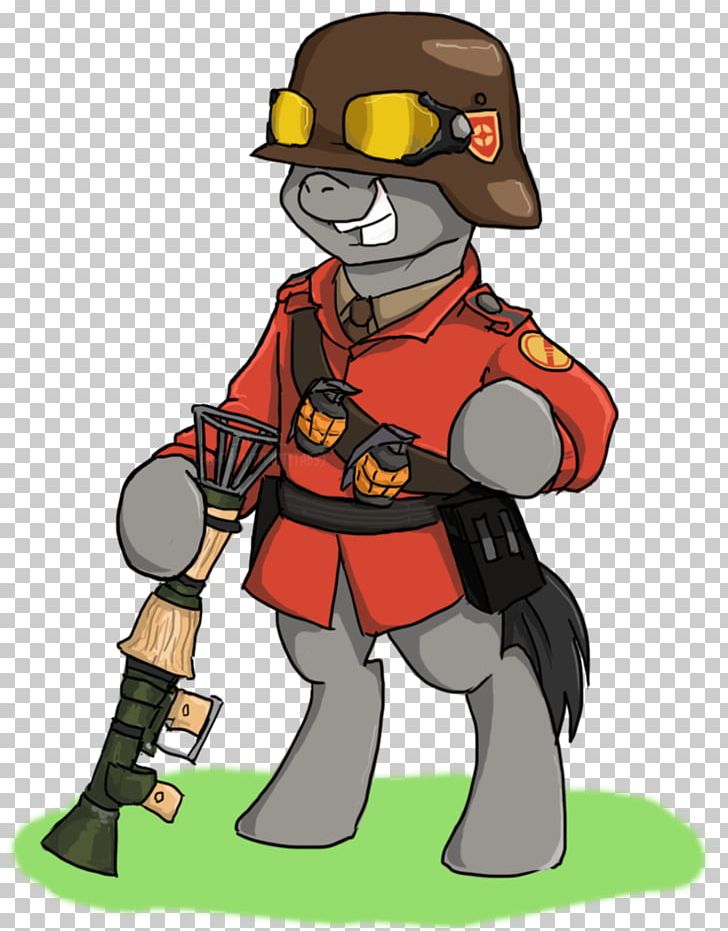 Team Fortress 2 My Little Pony Garry's Mod Soldier PNG, Clipart, Art, Counterstrike Source, Drawing, Fictional Character, Garrys Mod Free PNG Download