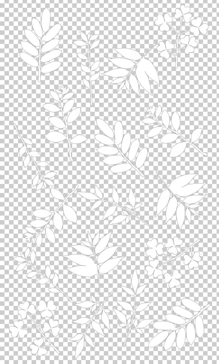 Twig Leaf Plant Stem Flora PNG, Clipart, Area, Black And White, Branch, Drawing, Floating Leaf Free PNG Download
