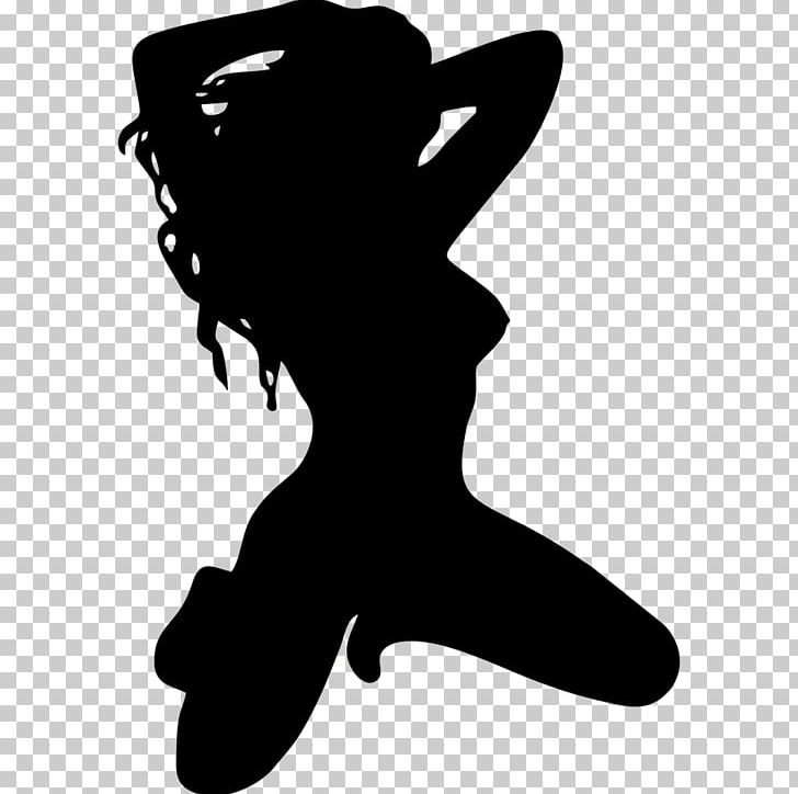 Silhouette Decal Woman Drawing PNG, Clipart, Animals, Art, Black, Black And White, Dance Free PNG Download