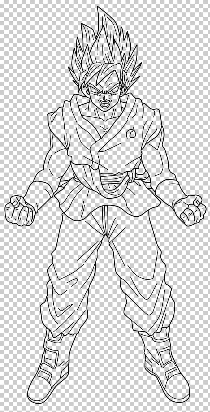 gogeta coloring pages