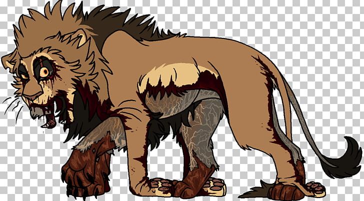 Lion Striped Hyena Spotted Hyena Drawing PNG, Clipart, Animals, Big Cat, Big Cats, Carnivoran, Cartoon Free PNG Download