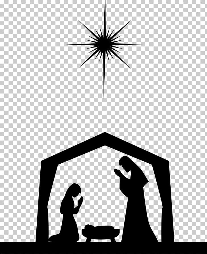 Nativity Scene Christmas Nativity Of Jesus Manger PNG, Clipart, Artwork, Black And White, Brand, Child Jesus, Christmas Free PNG Download