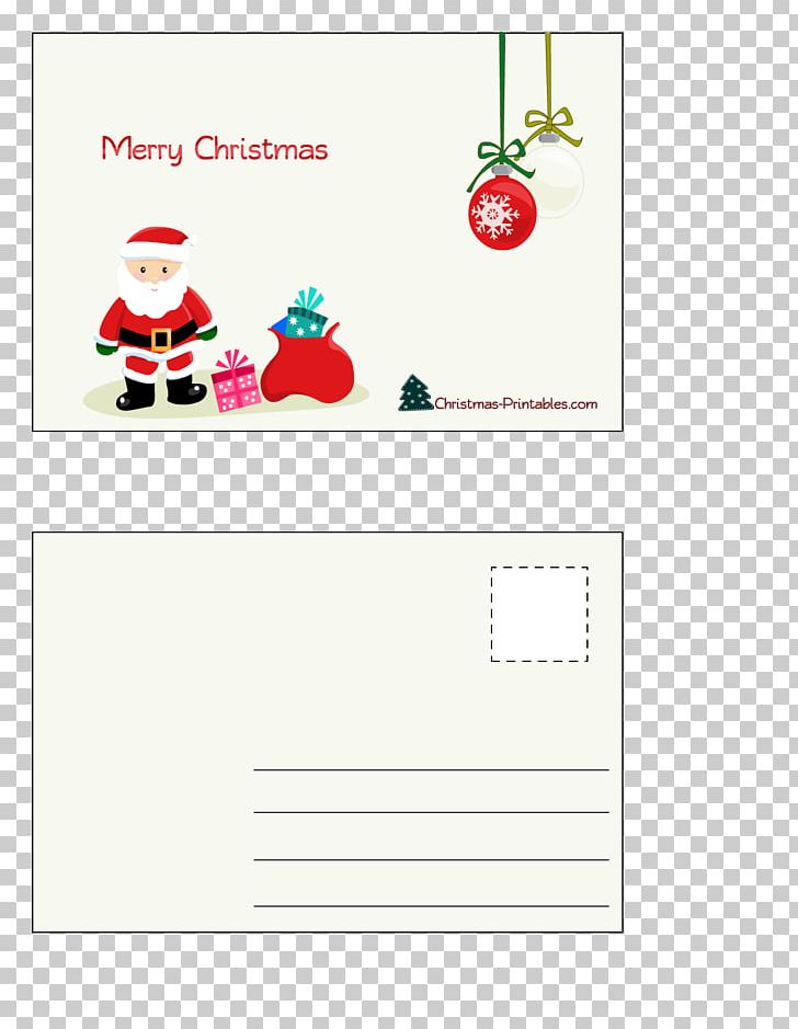 Santa Claus Christmas Card Post Cards Greeting & Note Cards PNG, Clipart, Area, Brand, Christmas, Christmas Card, Christmas Lights Free PNG Download