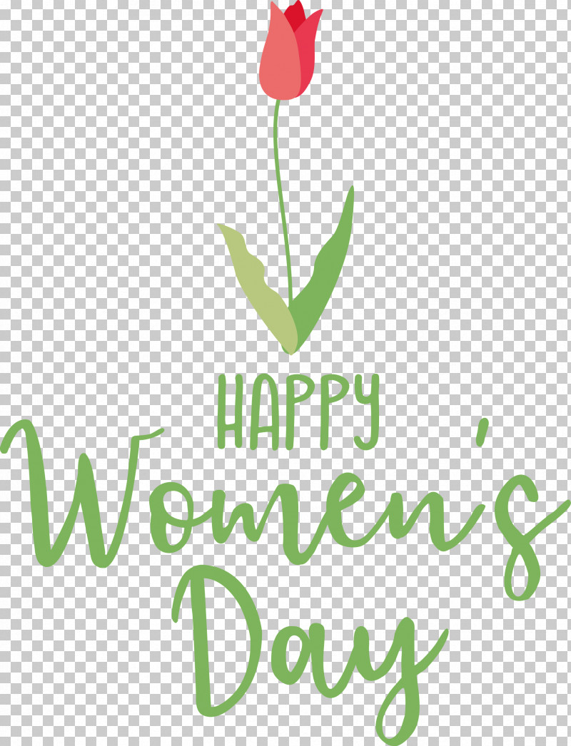 Happy Women’s Day PNG, Clipart, Cut Flowers, Floral Design, Flower, Green, Leaf Free PNG Download