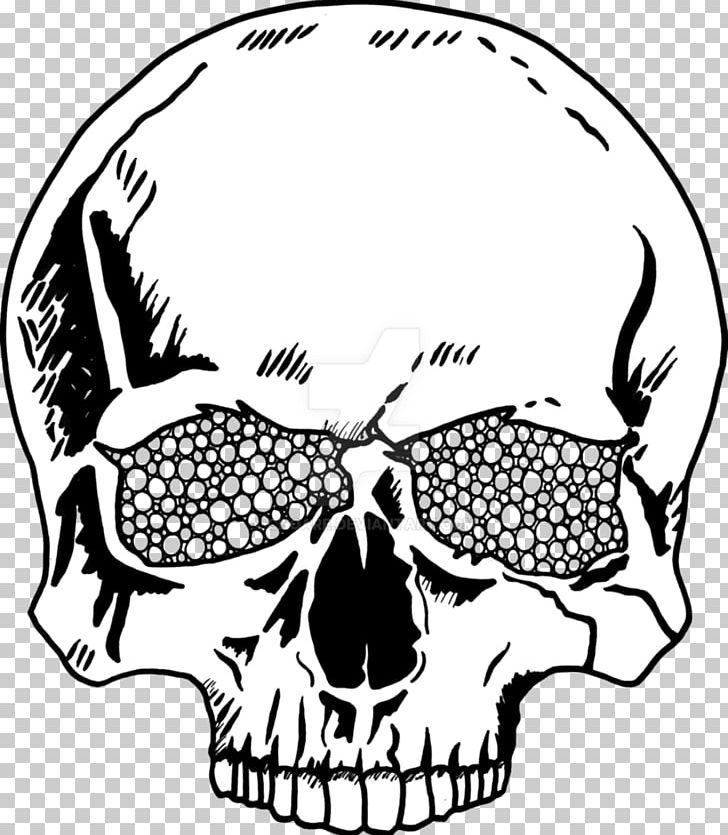 Skull Headgear Line Art Jaw PNG, Clipart, Artwork, Black, Black And White, Black M, Bone Free PNG Download