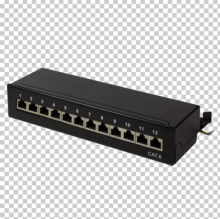 Patch Panels Category 6 Cable Twisted Pair RJ-45 Keystone Module PNG, Clipart, 19inch Rack, Computer Network, Electrical Cable, Electronic Component, Electronic Device Free PNG Download